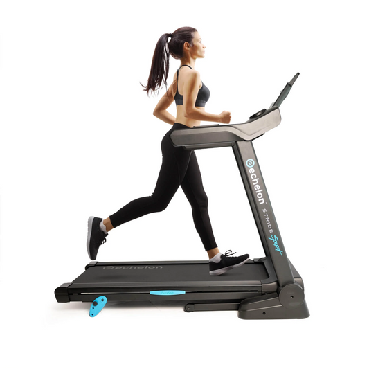 Echelon Stride 10 Sport Manual Incline Treadmill – Black