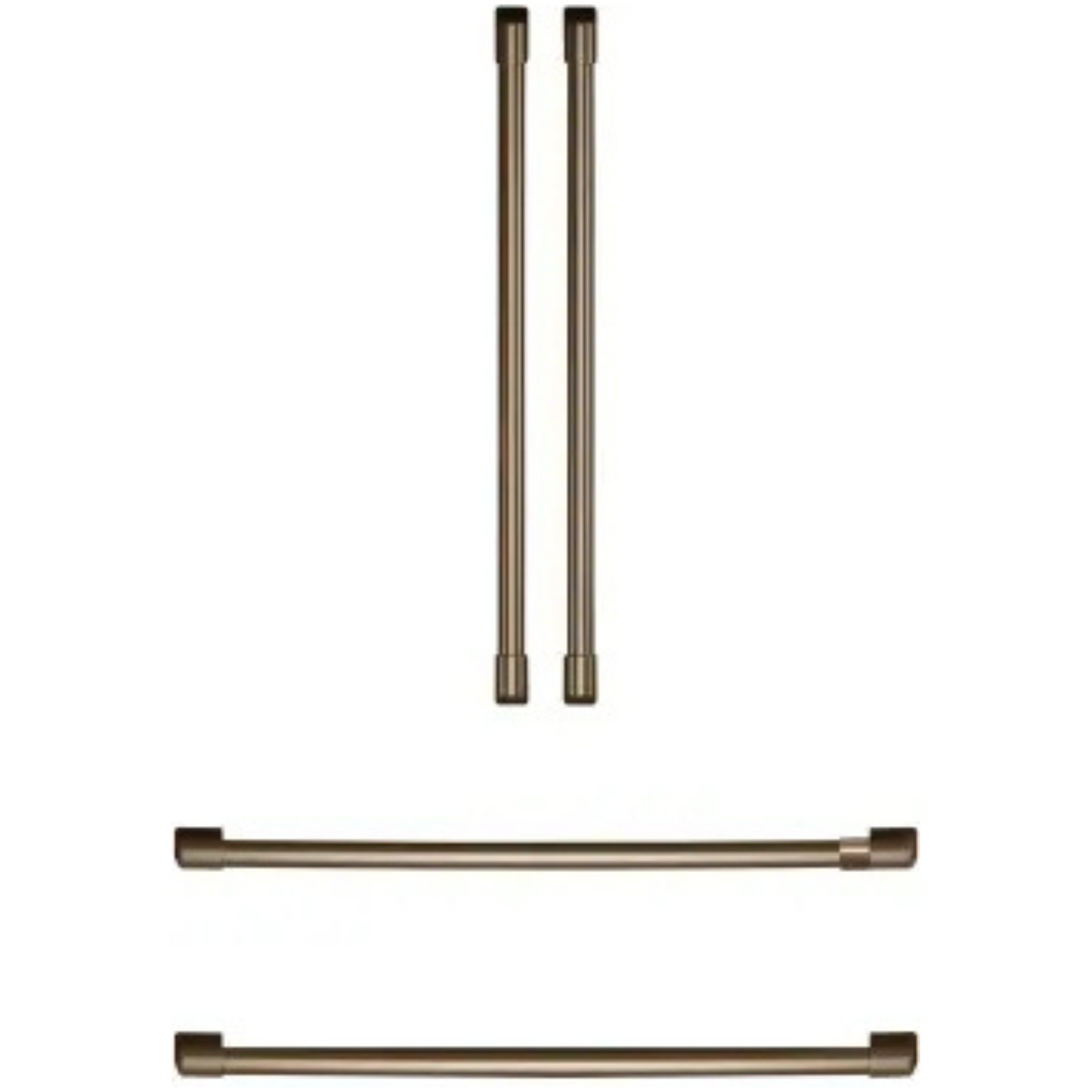 Café Refrigerator Handle Kit – Brushed Bronze