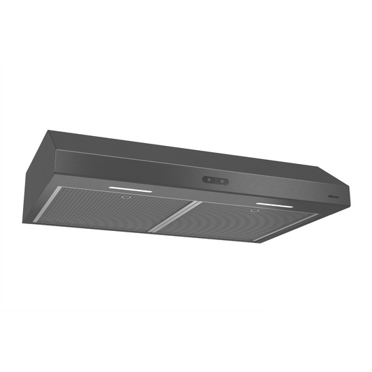 Broan Under-Cabinet Range Hood – Black Stainless Steel
